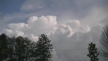 Time Lapse - Гръмотевична буря в Сейнт Луис 27.8.2014