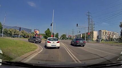 Наглост на пътя