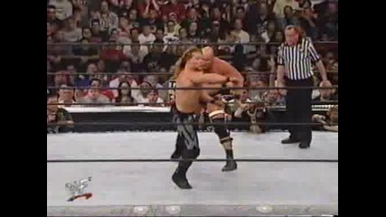 King of the Ring 2001 Chris Benoit vs Chris Jericho vs Stone Cold [ W W F championship]*първа част*