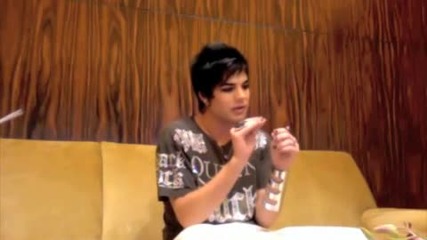 Adam Lambert Singapore Interview (part 2 of 3)