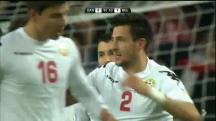 България - Дания 1-1 Гол на Манолев