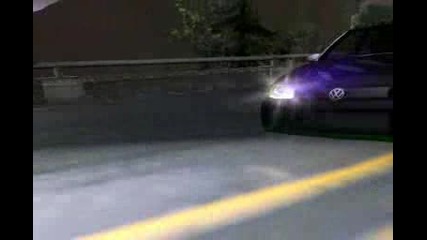 Nfsu2: My Golf Gti Ma3x In Action