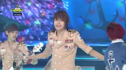 Led Apple - Run To You @ Show Champion (25.07.2012)