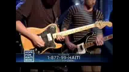 Coldplay Live at Hope for Haiti Now Telethon 