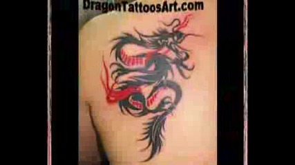 Tattoo - Tribal Дракони
