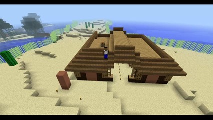 Minecraft Тройно оцеляване #5 конюшня fast building