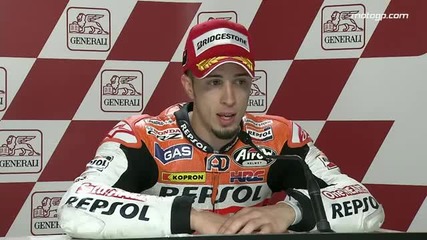 Andrea Dovizioso interview after the Comunitat Valenciana Circuit