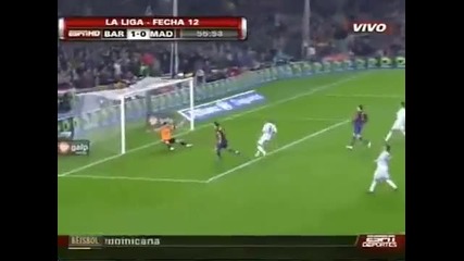 Fc Barcelona vs Real Madrid 1x0 Full Highlights Goal 11 29 09 