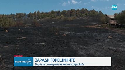200 пожара за едно денонощие: Каква е актуалната обстановка в страната