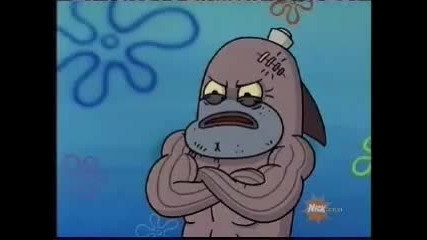Spongebob up butt coconut 