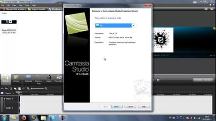 Как да конвектирате с Camtasia Studio7