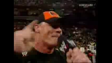John Cena Returns To Raw P1