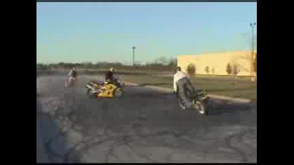 Motorcycle Stunts & Crashes