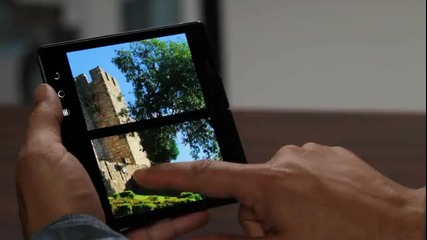 Смартпад с Android и двоен дисплей