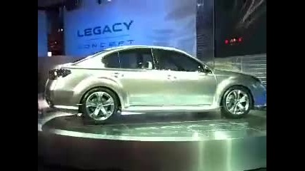 Subaru Legacy - Detroit motor show 2009 - by Autocar.co.uk 