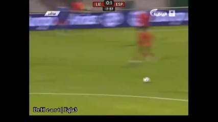 Liechtenstein Vs Spain 0 - 4 - Fernando Torres 1st Goal - September 3 2010 - Euro 2012 Qualifying 