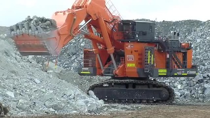 Мега багер Hitachi Ex8000-6 в Австралия