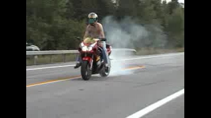 Suzuki Gsxr 750 Burnout