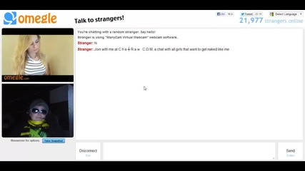 Луди в Omegle # 1 !!!