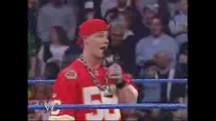 John Cena Raps To Torrie Wilson & Sable :)