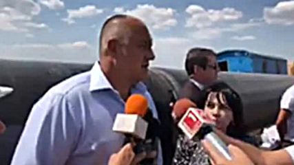 Борисов инспектира изграждането на газопроводна отсечка