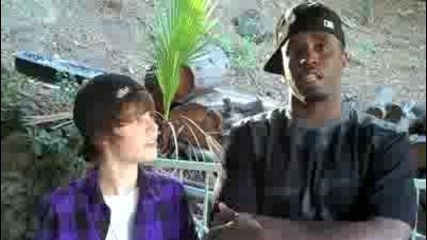Justin Bieber with Diddy