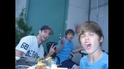 Justin Bieber Funny faces 