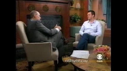 Matthew Perry On The Cbs Early Show