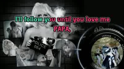 Lady Gaga - Paparazzi [karaoke Instrumental]