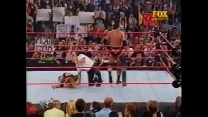 Wwf Raw Is War 09/03/01 The Rock vs Christian ( Wcw Championship)