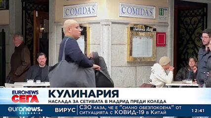 Наслада за сетивата в Мадрид пред Коледа