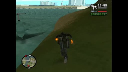 Gta San Andreas - Самолет Във Водата