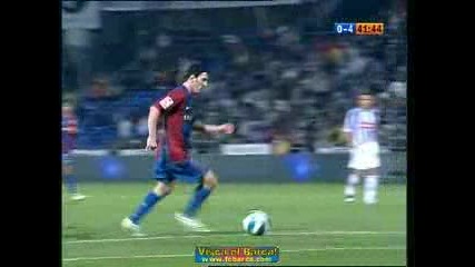 Рекреативо - Барселона 0:4 Лео Меси Гол