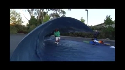 Tarp Surfing