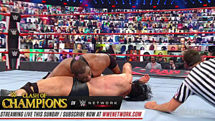 Randy Orton kicks Keith Lee in the skull: Raw, Sept. 21, 2020