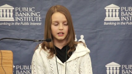 Виктория Грант - 12-годишна за банковата криза