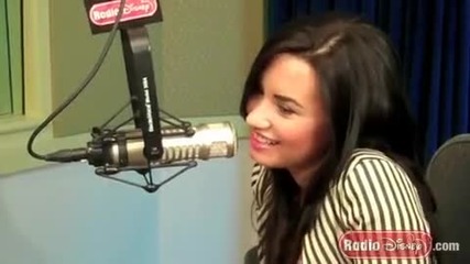 Demi Lovato Takes Over Radio Disney - 4/23/10 