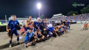 Футболисти и фенове на Левски празнуват успеха над Апоел Беер Шева
