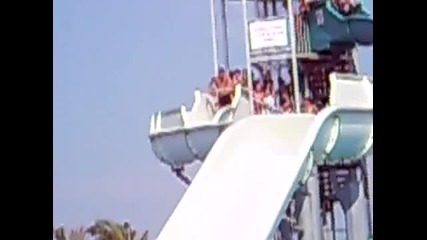 Front Flip On Waterslide