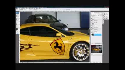 Photoshop Virtual Tuning Ferrari
