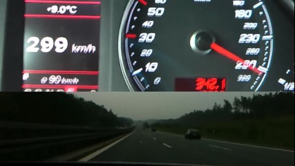 Audi Rs6 0-315 км/ч