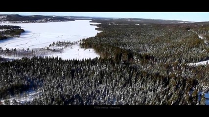Екстремен дрифт на лед с мотор