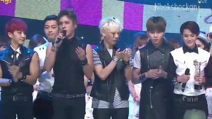 Beast - Winner + Encore @ Music Core [03/8/13]
