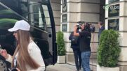 Лудогорец също вече е на "Васил Левски" за финала