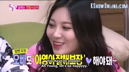 [ Eng sub ] Wgm S4 - Hong Jonghyun & Yura of Girl`s day ( Jjongah Couple ) E34 1/2