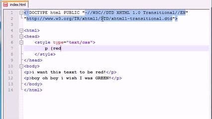 Xhtml and Css Tutorial - 30 - Styling Using Classes
