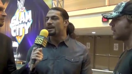 Dean Ambrose & Roman Reigns - Axxess Interview
