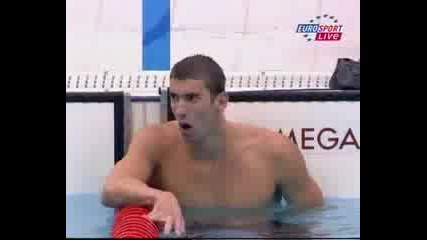 Michael Phelps Победител 200м Бътърфлай