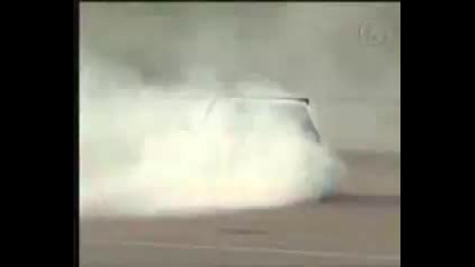 Golf Rsi 1200bhp Dahlback Racing Burnout.flv 