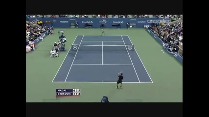 Rafael Nadal vs. Novak Djokovic (highlights of the 3rd Set) 